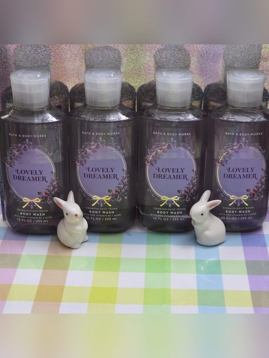 Bath & Body Works Other - Bath & Body Works Lovely Dreamer Body Wash Aet of 4 NEW Rare